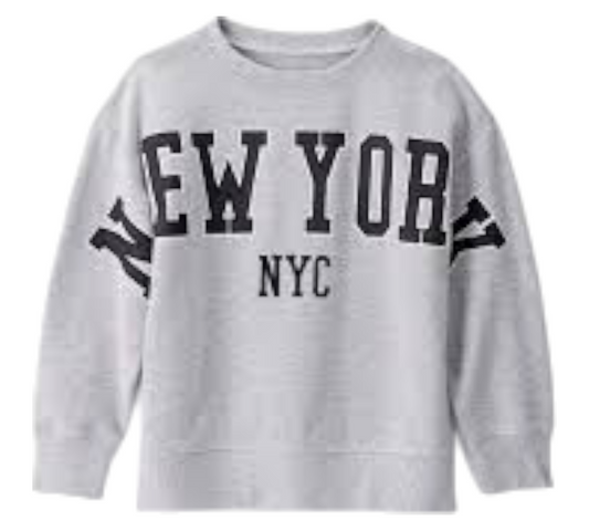 Sudadera 6T 3T500110 NTC Gris Carter's