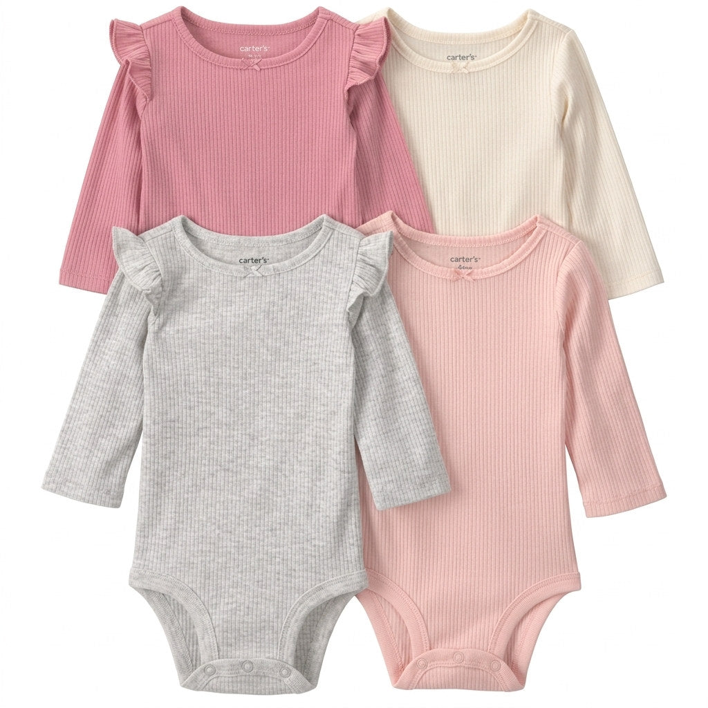 Pañaleros 4P Niña 1W116810 Carter's Colores Liso