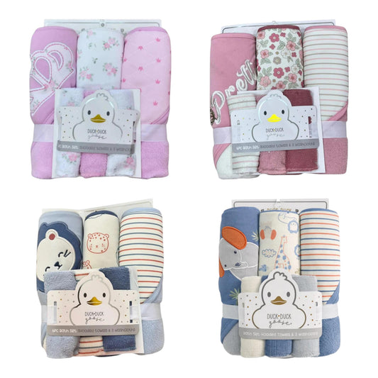 Toallas y Toallitas 6P Niño Niña Varios Modelos