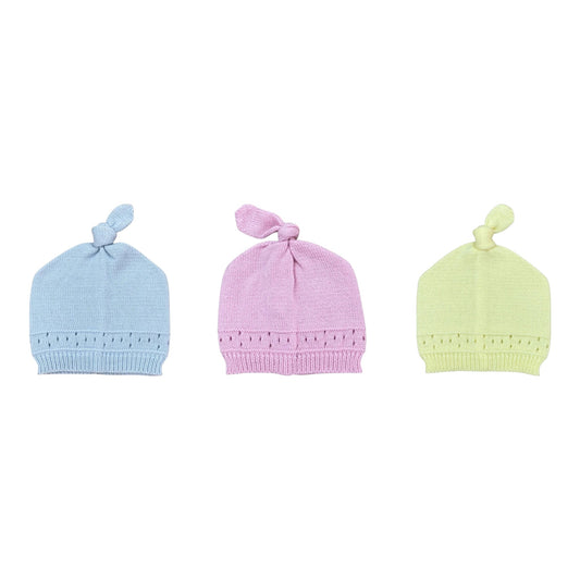 Gorro Tejido Varios Colores Pasteles