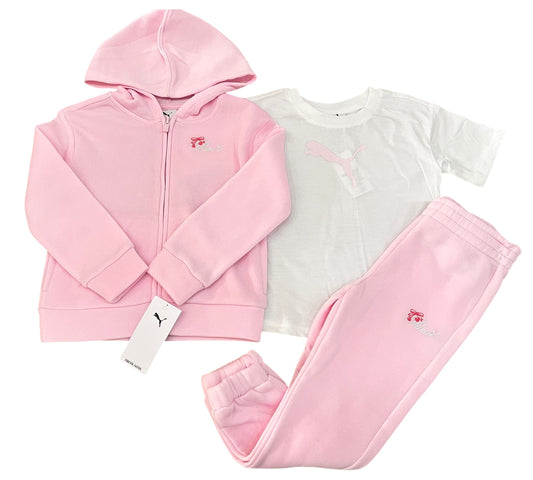 Set 3P 4T PGF25-20562 PUMA Rosa Pastel