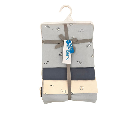 Sabanas 4P 9P551910 Carters Avioncitos/Azul