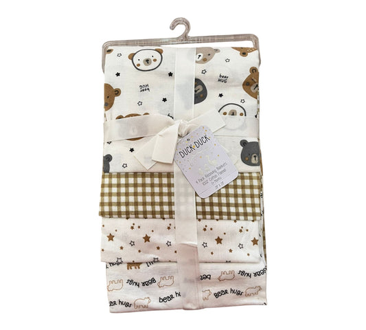 Sabanas Franela 4P D05510 DuckDuck Osos
