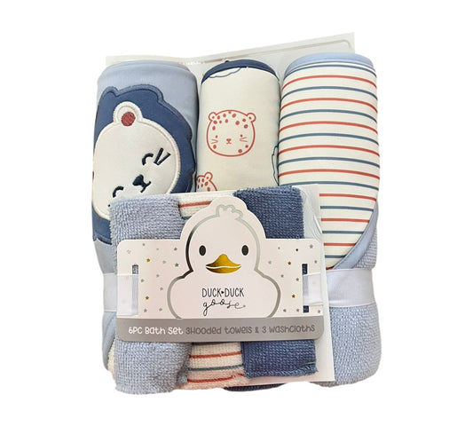 Toallas y toallitas 6P D05910 DuckDuck León Azul