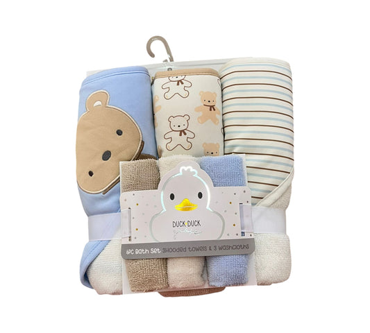 Toallas y toallitas 6P D05913 DuckDuck Oso/Rayas