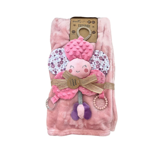 Cobija 2P DB127 DreamGro Florecita Rosa