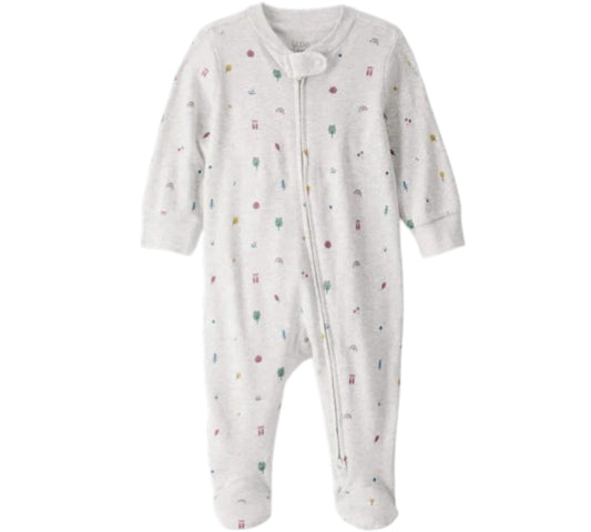Mameluco RN Niña 1T347010 Little Planet by Carters Gris