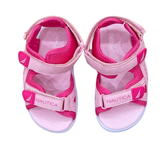 Huaraches 7US Niña KN11045R Nautica Rosa