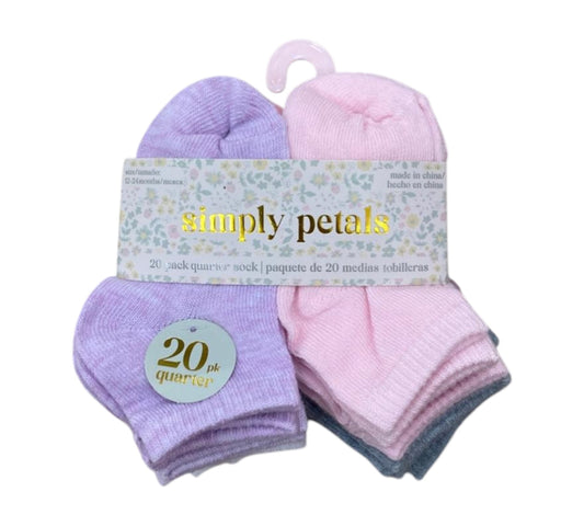Calcetines 20P 12/24M Niña SKSP3003IGI Simply Petals Rosa/Morado