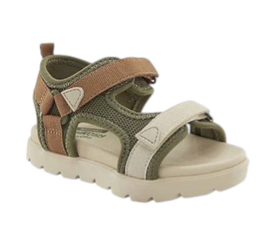 Huaraches 7US OS25C07B OshKosh Verde/Beige