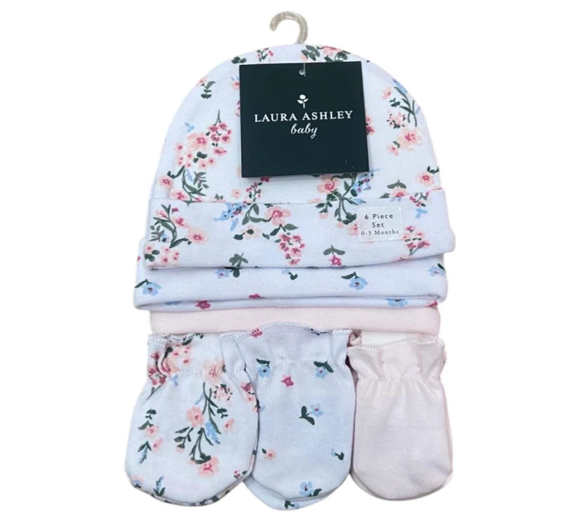 Gorros y Guantes 6P Niña Niño 0/3M Varios Modelos