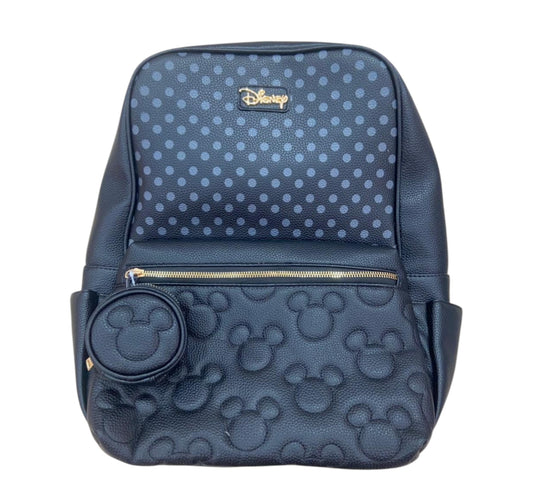 Pañalera Mochila Disney Baby Mickey Negra