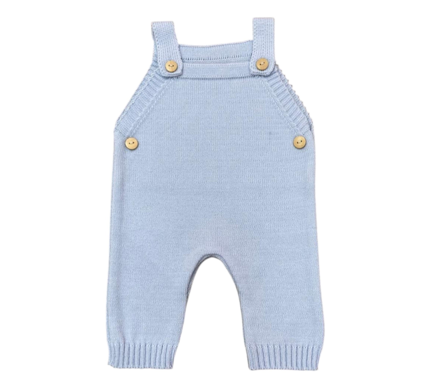 Jumpsuit Tejido 0/3M Niño Azul Cielo
