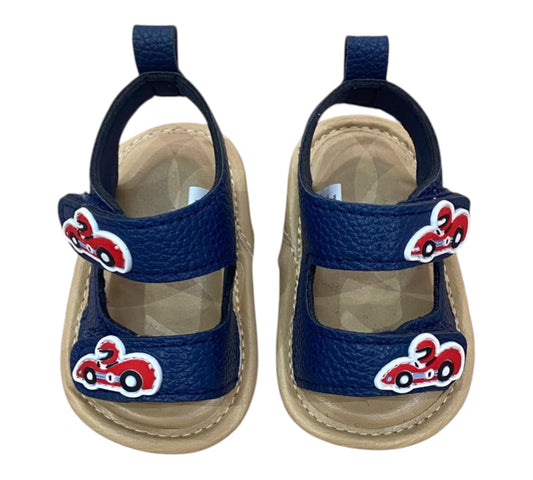 Huaraches 0/3M SBNS46023 Niño SteppingStones Azul Carrito
