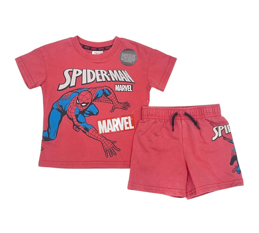 Set 2P 18M SP259771 Marvel Spiderman Rojo