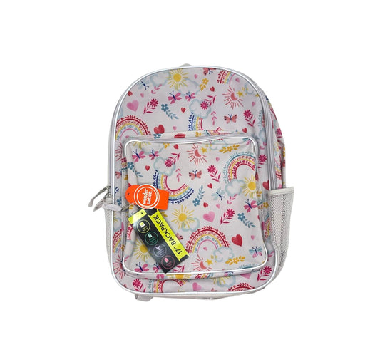 Mochila Wonder Nation BP253109 Blanco Arcoíris