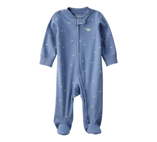 Mameluco 06M 1T594410 Carters Dino Verde/Azul