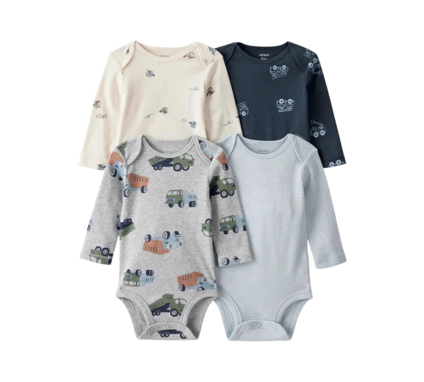 Pañaleros 12M 4P 1T583110 Carters Máquinas