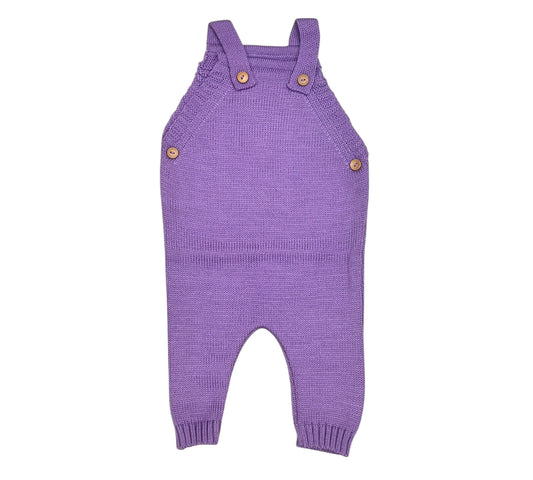 Jumpsuit Tejido Lila 0/3M
